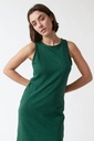 amt. Fungi Halter Dress Dark Green