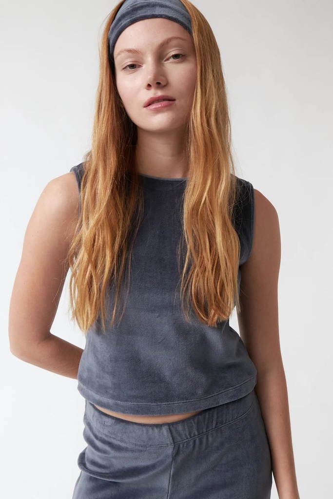 amt. Gia Tank Top Dust Blue