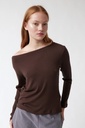 amt.  Bolur Lula Barco Top Brown