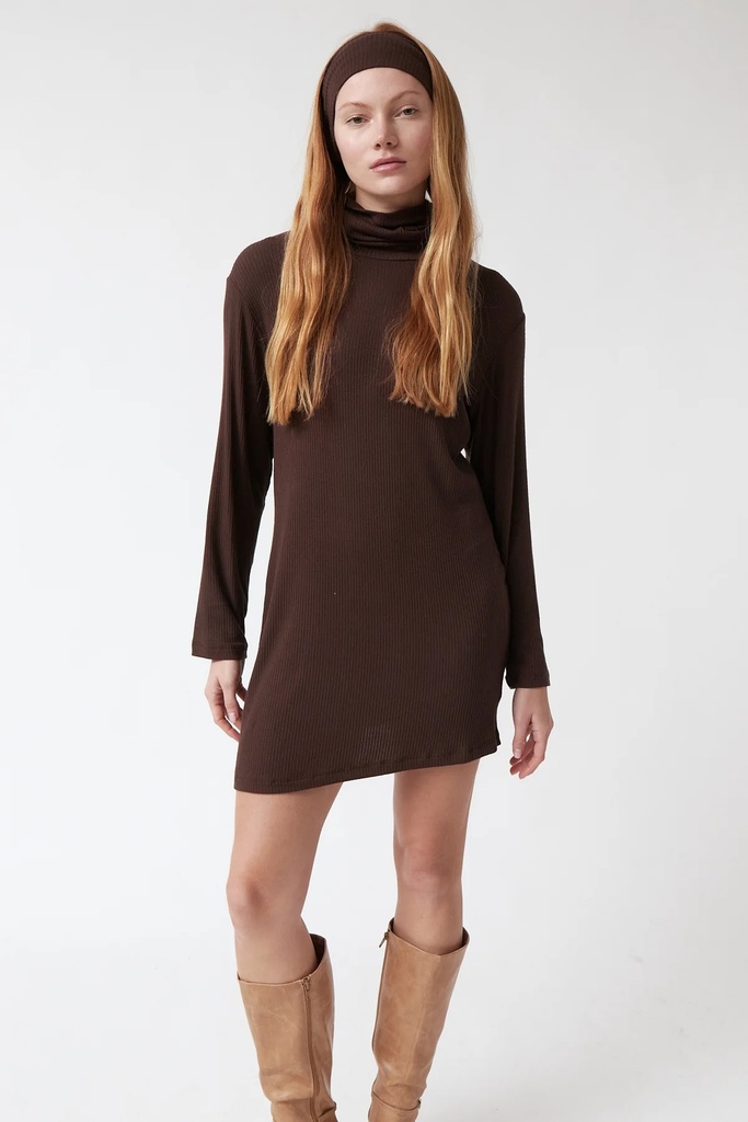 amt. Lula Turtle Dress Brown