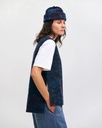Rotholz Vesti Oversized Vest Dark Aquarell