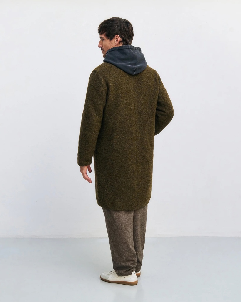 Rotholz Kápa Formal Coat Forest Green