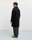 Rotholz Kápa Formal Coat Soft Black
