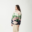 Picture peysa Nyss Zip Fleece A Cloudy Landscape