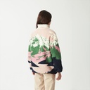 Picture peysa Nyss Zip Fleece A Cloudy Landscape