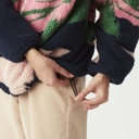 Picture peysa Nyss Zip Fleece A Cloudy Landscape