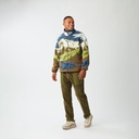 Picture peysa Hafdals Zip Fleece Cloudy Landscape Sherpa
