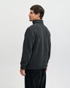 Rotholz Peysa Heavy Knit Troyer Warm Anthracite