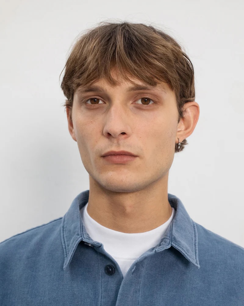 Rotholz Skyrta Denim Casual Shirt Washed Denim
