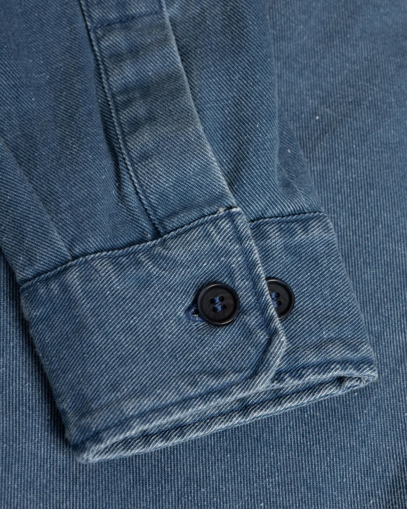 Rotholz Skyrta Denim Casual Shirt Washed Denim