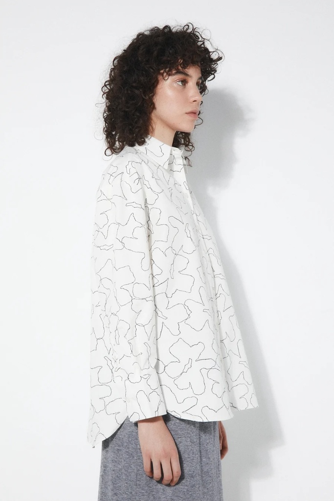 RITA ROW Skyrta Brit Shirt Flowers