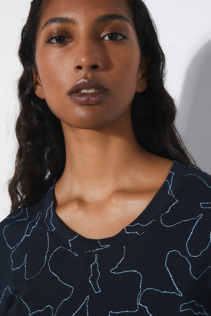 RITA ROW Bolur Elif T-Shirt Flowers (afrit)