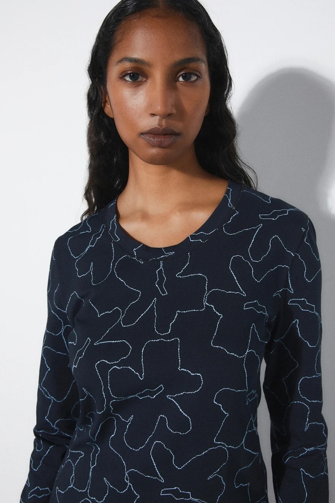RITA ROW Bolur Elif T-Shirt Flowers (afrit)