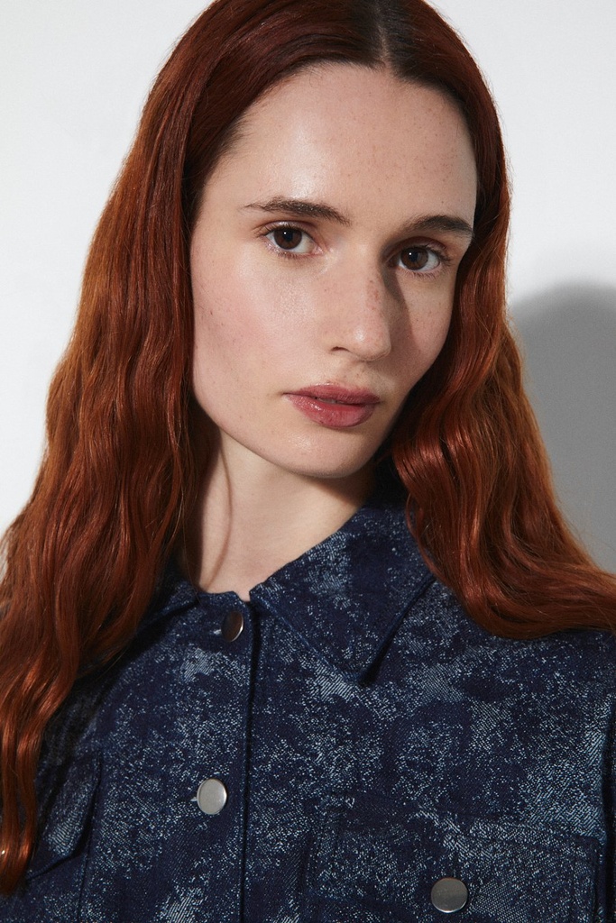 RITA ROW Gallajakki Didion Jacket Denim