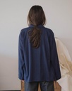 Baserange Skyrta Limber Shirt Purple Stripe