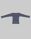 Baserange Bolur Cinder LS Tee Dark Denim