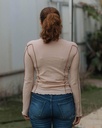 Baserange Bolur Omato LS Tee Tin Beige