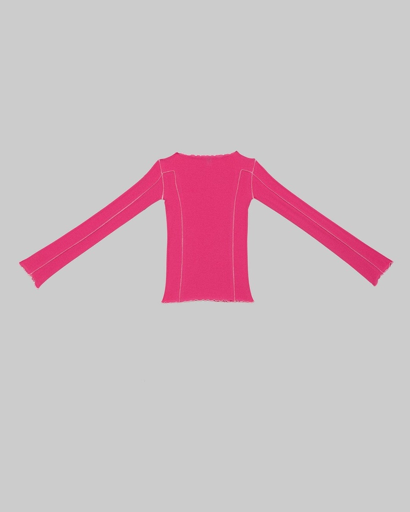 Baserange Bolur Omato LS Tee York Pink