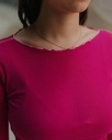 Baserange Bolur Vein LS Tee York Pink
