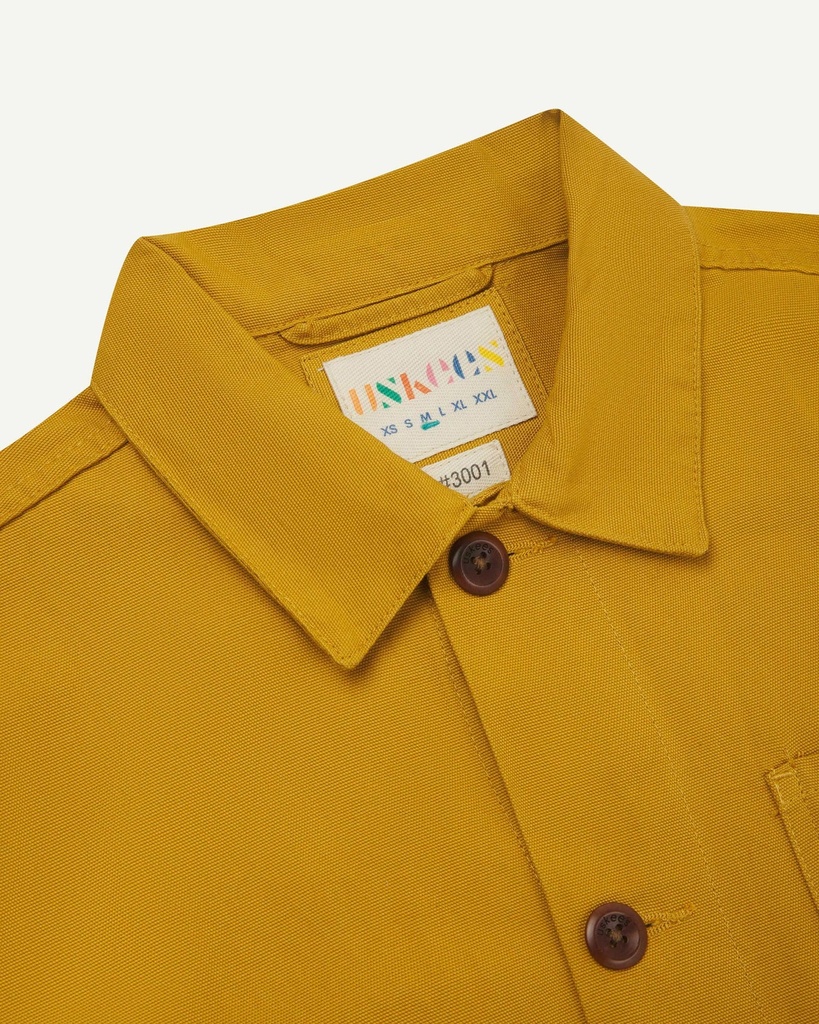 Uskees Skyrta #3001 Overshirt Yellow