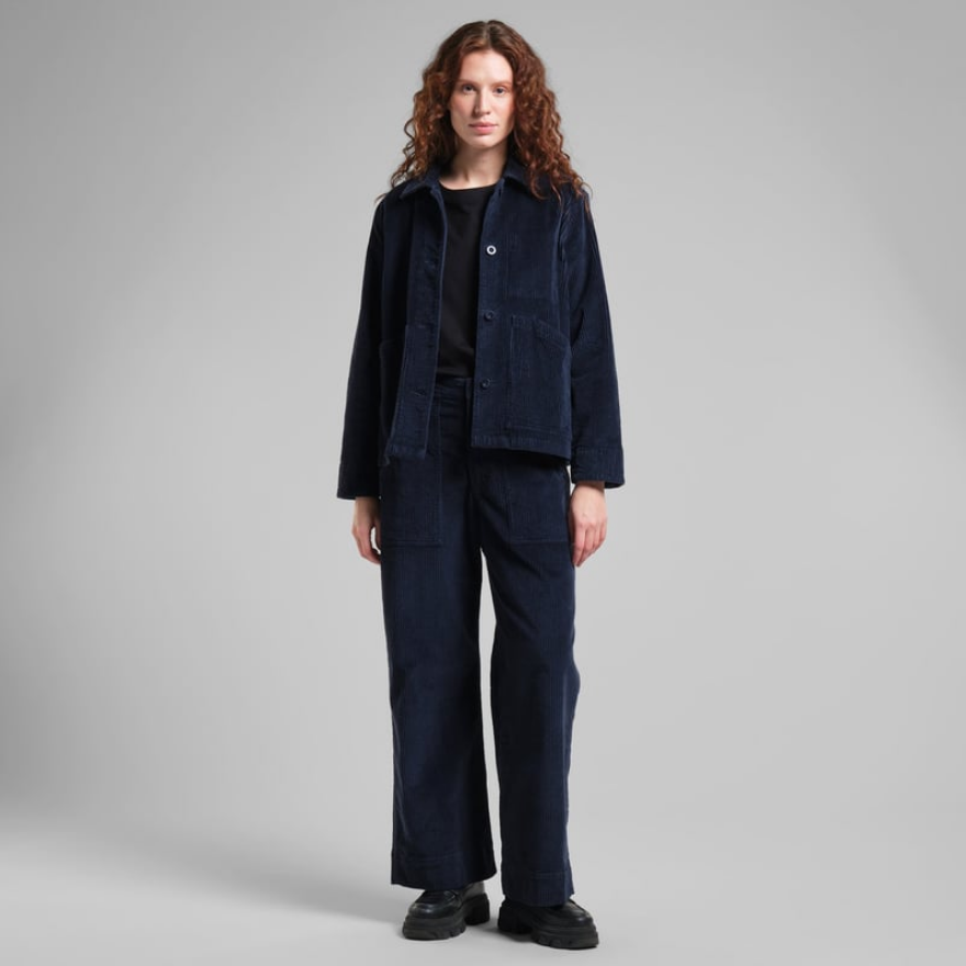 Dedicated jakki Jacket Stiby Cord navy