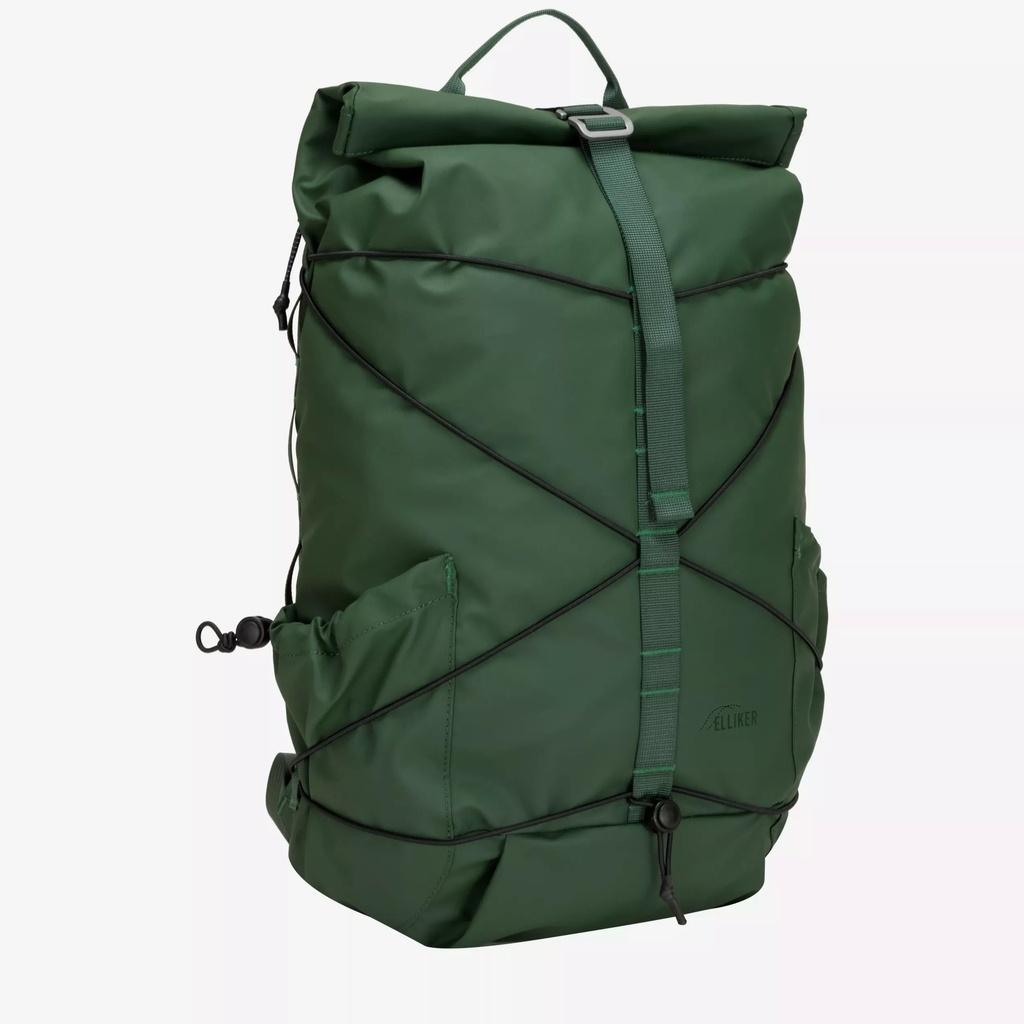 ELLIKER bakpoki Dayle Roll top 21/25L Green