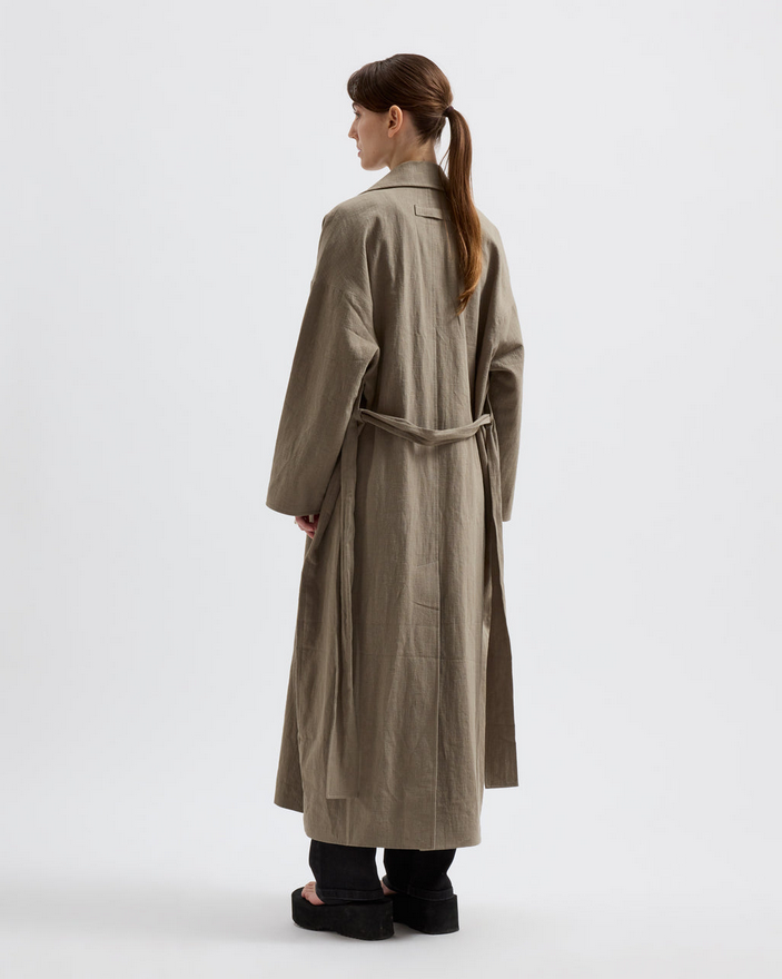 BRIXTOL kápa Odette Linen Moss