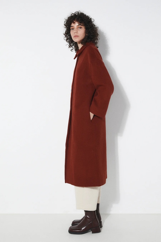 RITA ROW Kápa Aline Coat Rust