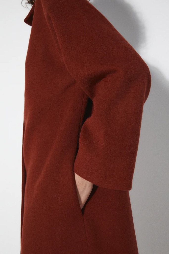 RITA ROW Kápa Aline Coat Rust