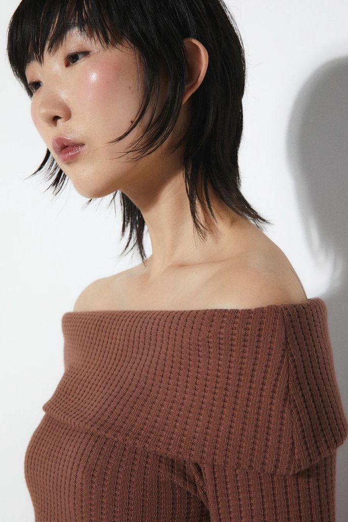 RITA ROW toppur Maya top Argile