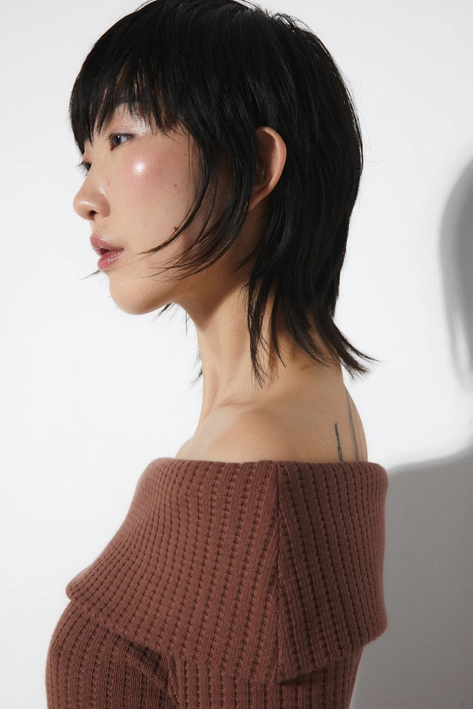 RITA ROW toppur Maya top Argile