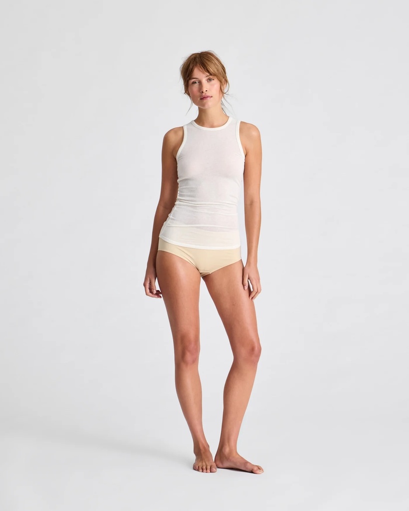GAI-LISVA Toppur Alberta S'less Wool Top Off White