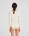 GAI-LISVA Toppur Amalie LS Wool Top Off White