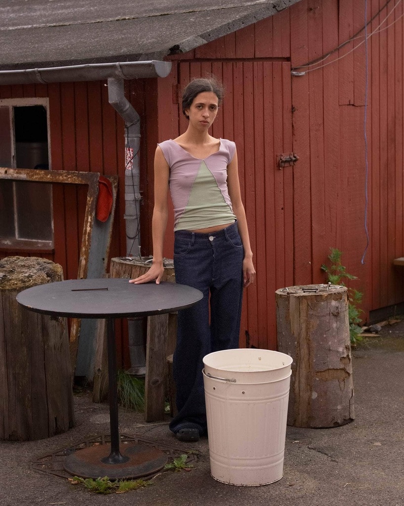 Baserange Toppur Phy Tank Verbe Purple/Green