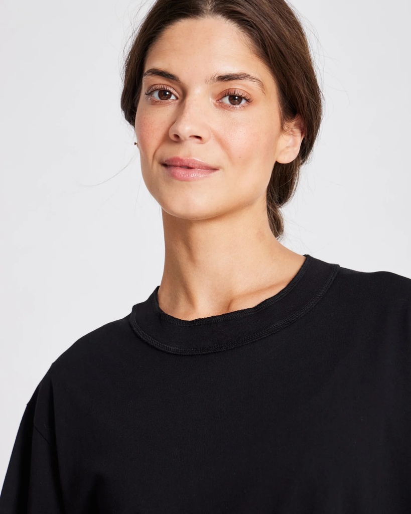 GAI+LISVA Bolur Maya Oversized Cotton Tee Black