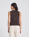 GAI+LISVA Toppur Sofie Knit Tank Mulch