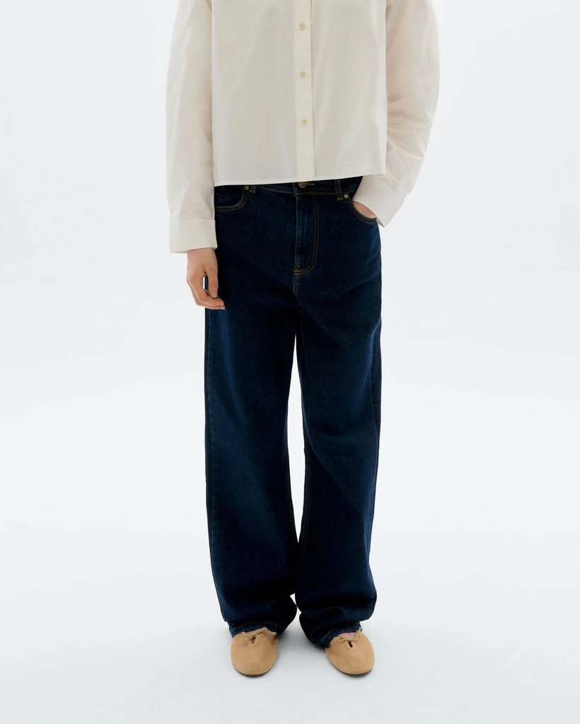 Thinking Mu Buxur Theresa Pants Dark Clean Denim