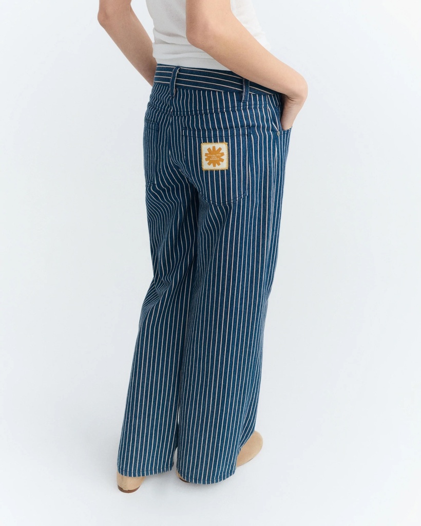 Thinking Mu Buxur Kettan Pants Railway Stripes