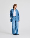 GAI+LISVA Skyrta Else L/S Cotton Denim Washed Shirt