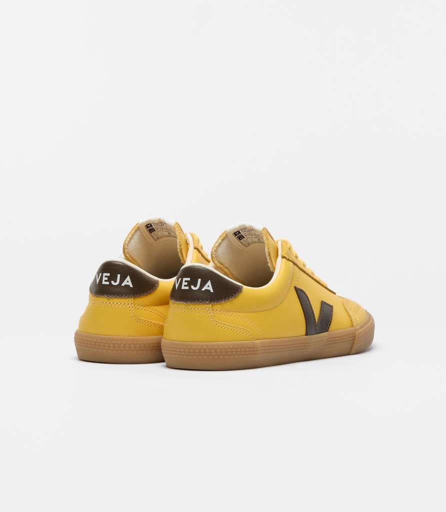 VEJA skór Volley Leather Sunshine Eagle Natural