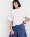Rotholz Bolur Cropped T-Shirt Classic White