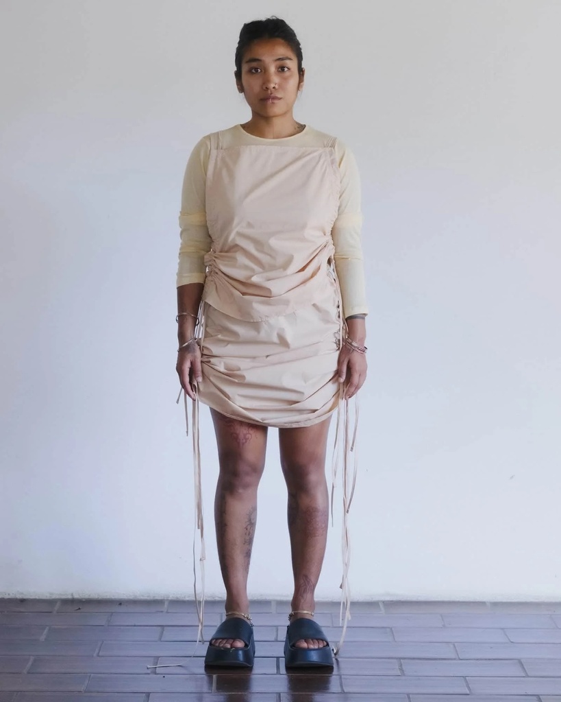 Baserange Toppur Pictorial Top Andradita Sand