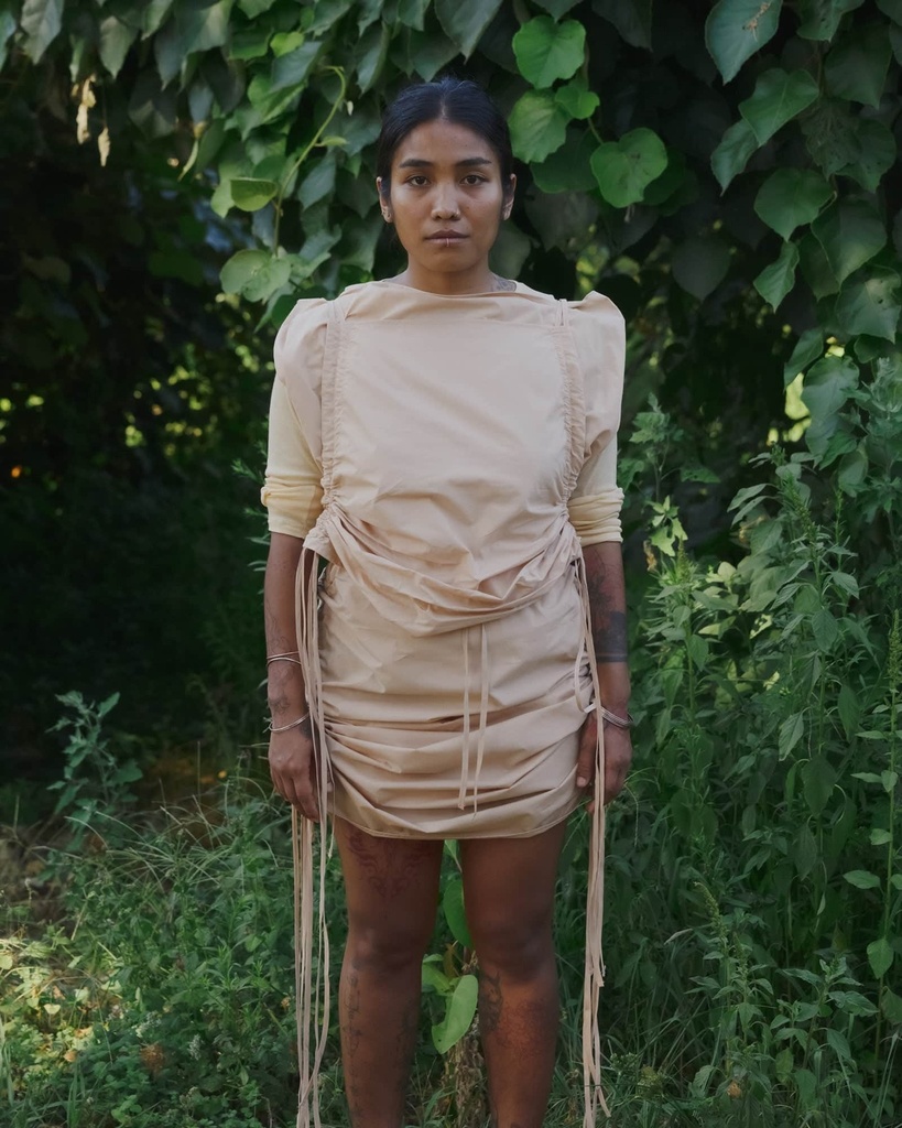 Baserange Toppur Pictorial Top Andradita Sand