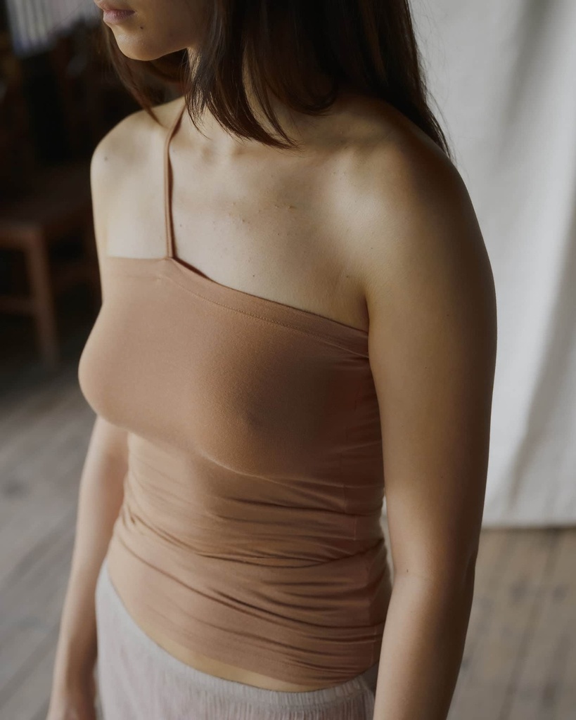 Baserange Toppur Nida One Strap Tank Aural