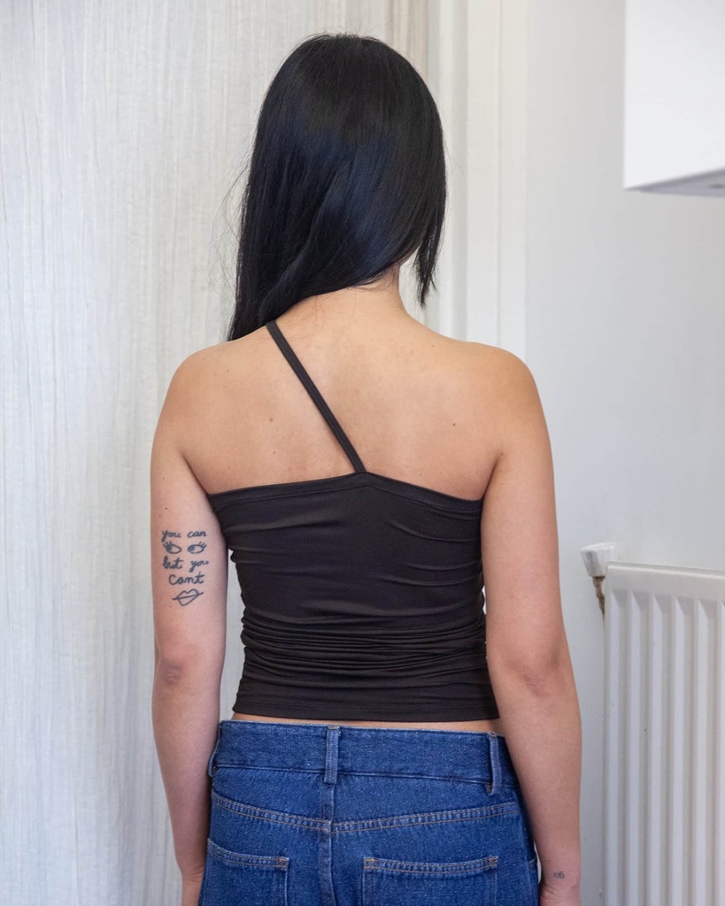 Baserange Toppur Nida One Strap Tank Foveva