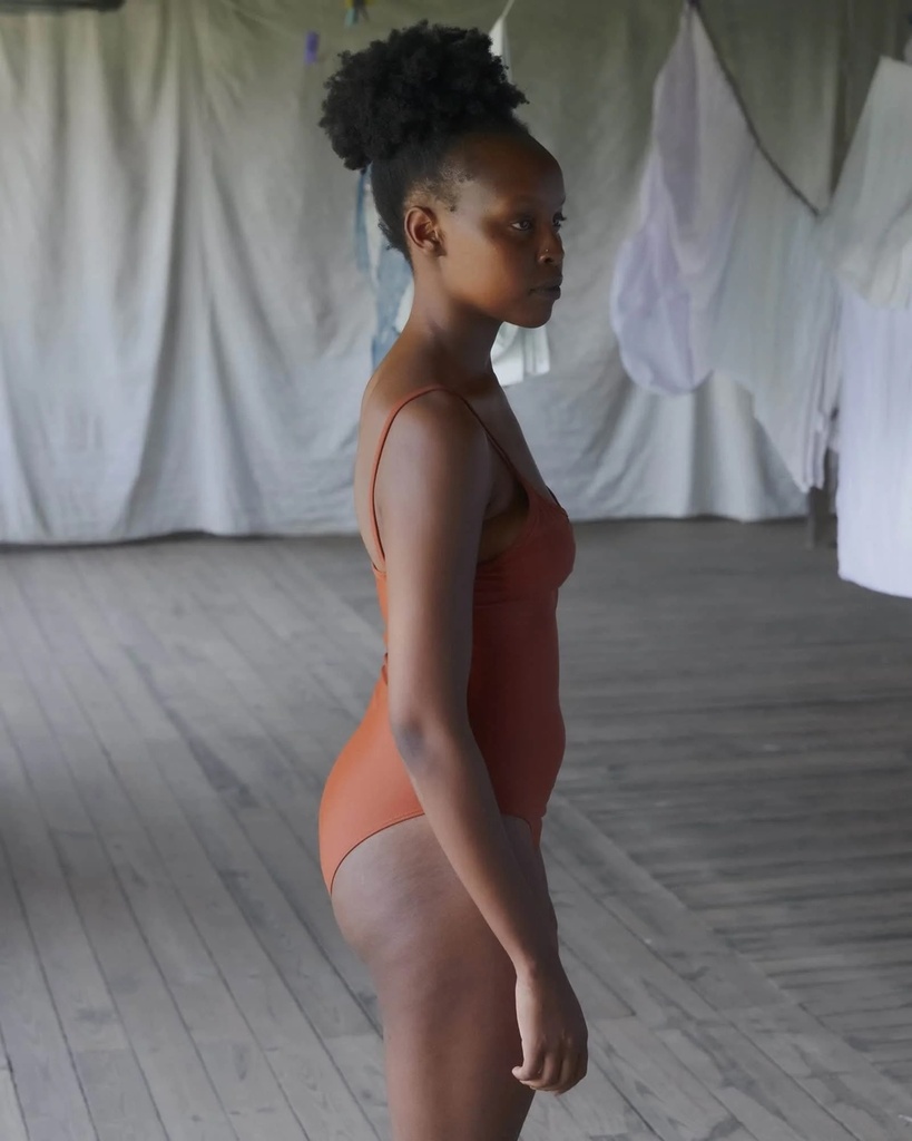 Baserange Sundbolur Heart Swim Body Marocco Brown