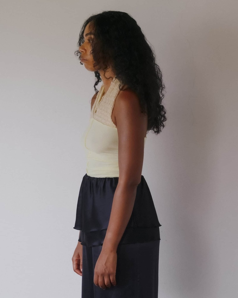 Baserange Toppur Husk Top Icuacu Lime/Beige