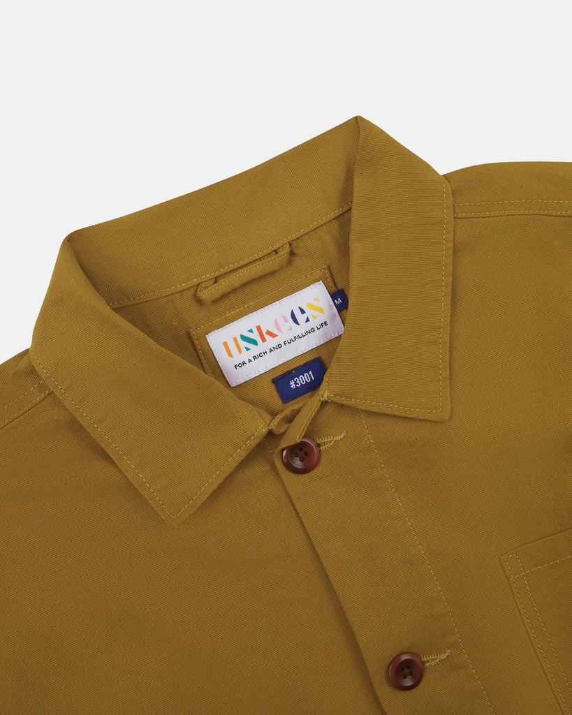 Uskees Skyrta #3001 Overshirt Dijon