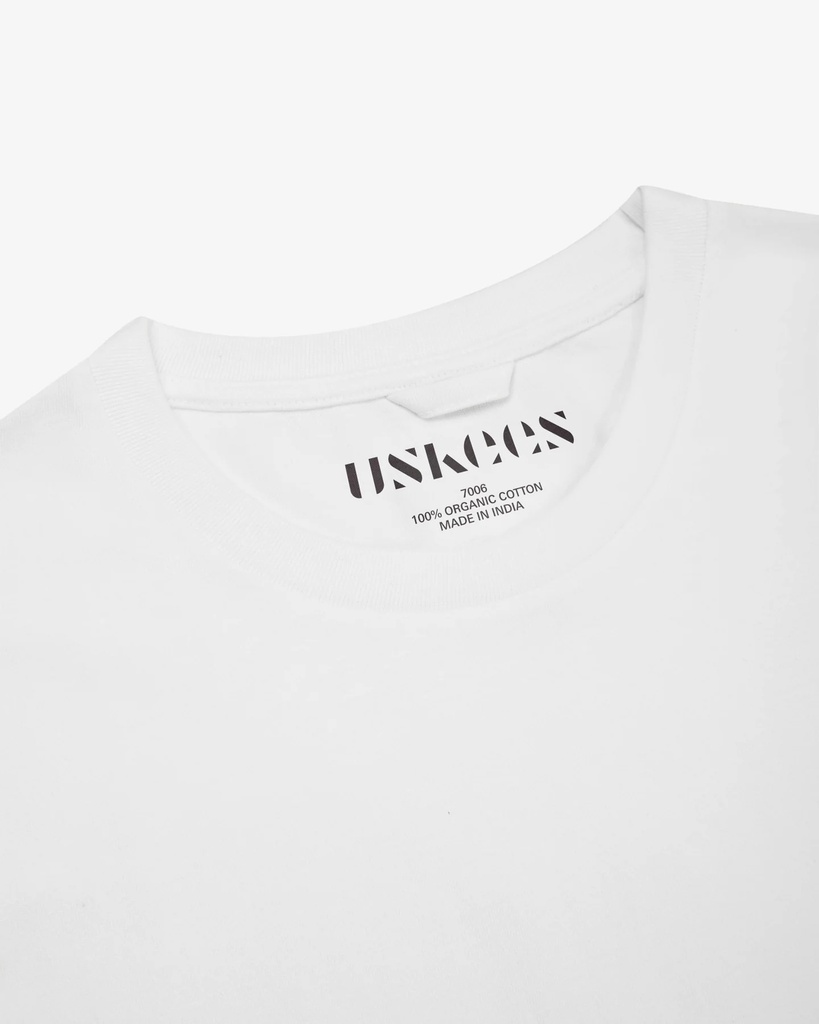 Uskees Bolur #7006 T-shirt White