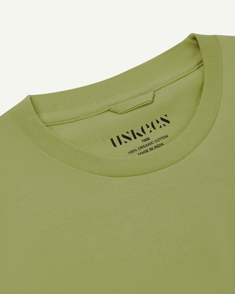 Uskees Bolur #7006 Plain T-shirt Lichen